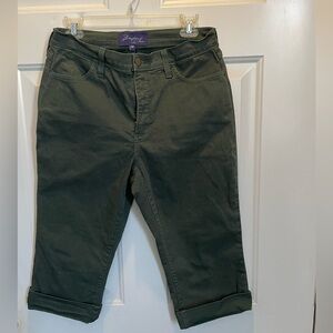 Not Your Daughters Jeans Capri Pants Size 10P